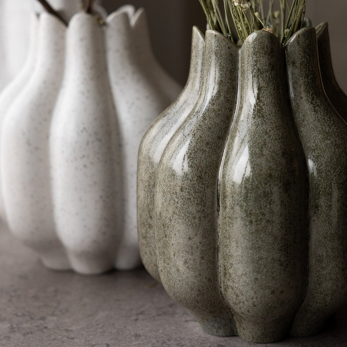 Vase Ekebo, grün