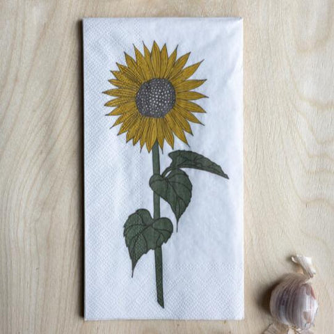 Papier Servietten, Sonnenblume