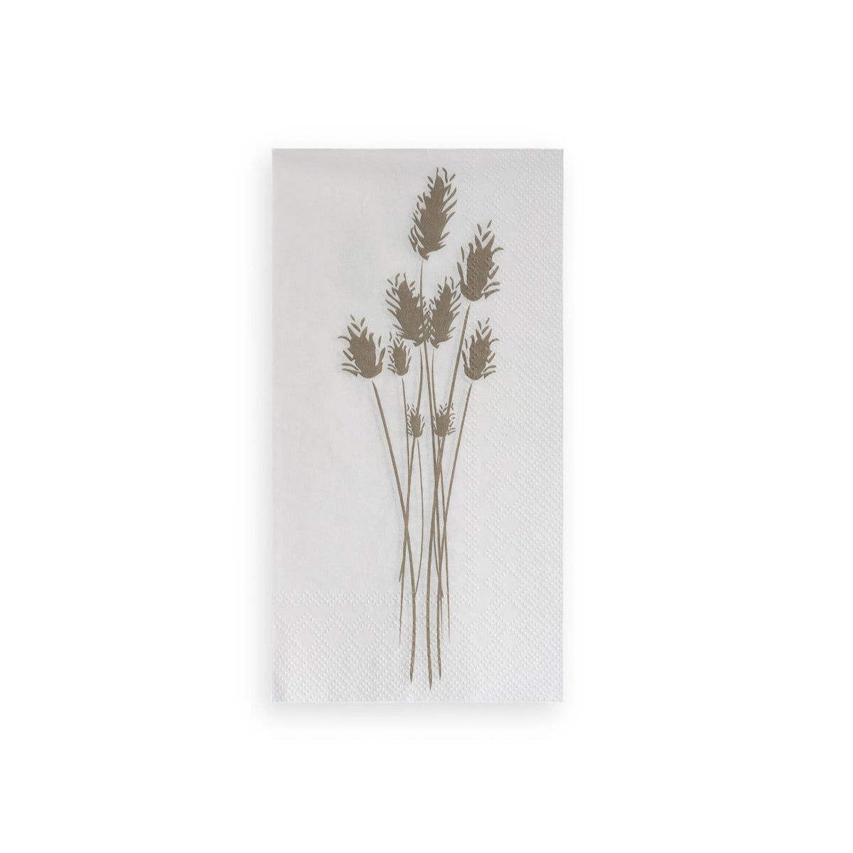 Papier Servietten, Gräser, beige