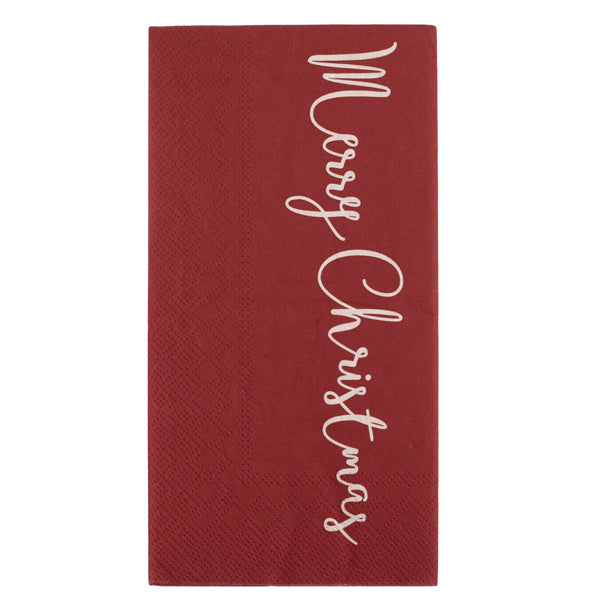 Papier Servietten, Merry Christmas