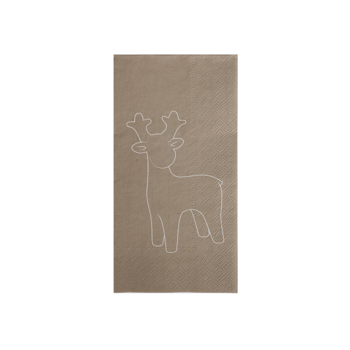Papier Servietten, Sten, beige