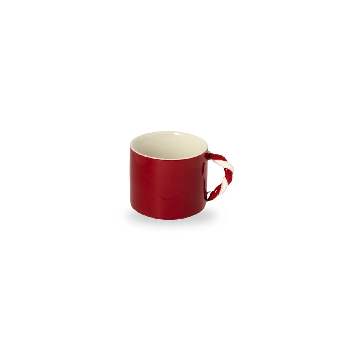 Tasse, Polka, rot