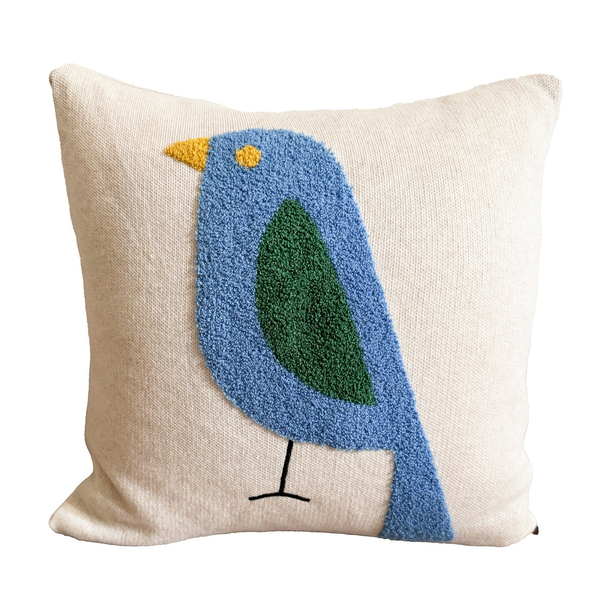 Kissenbezug Birdy, blau