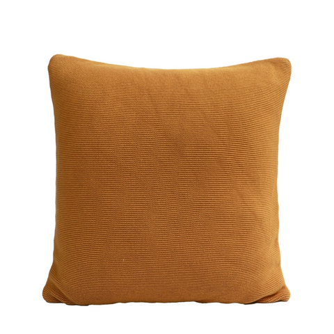 Kissen, Baumwolle, mustard