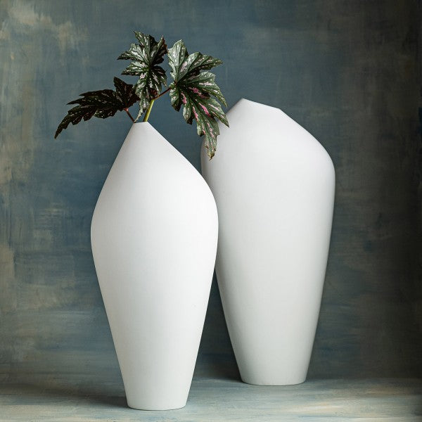 Porzellan Vase Linda, weiß, vers. Formen