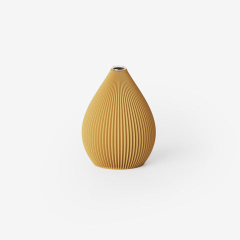 Vase Balloon 1, golden orange