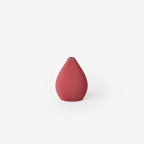 Vase Balloon Mini, ruby red