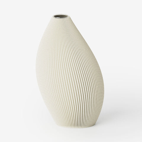 Vase Bent 1, dune beige
