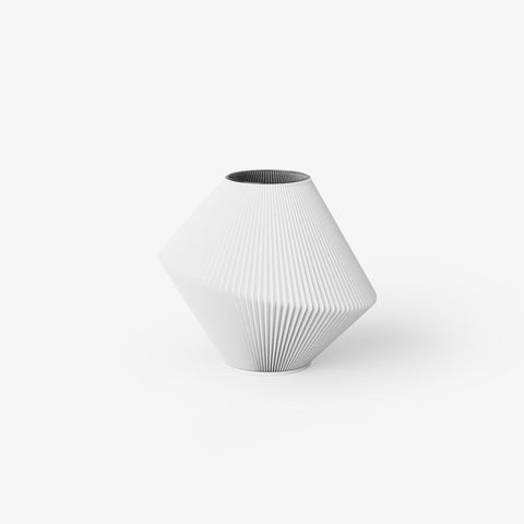 Vase Cone 1, Arctic White