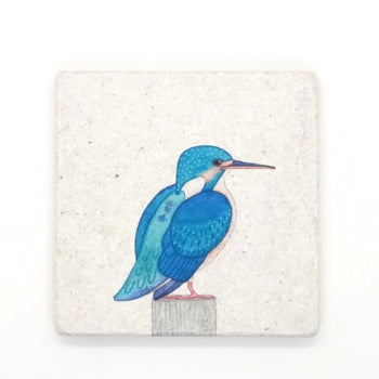 Natursteinfliese Eisvogel