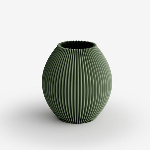 Vase Poke 1, forest green