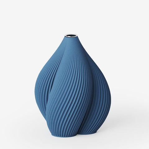 Vase Venus 1, ocean blue