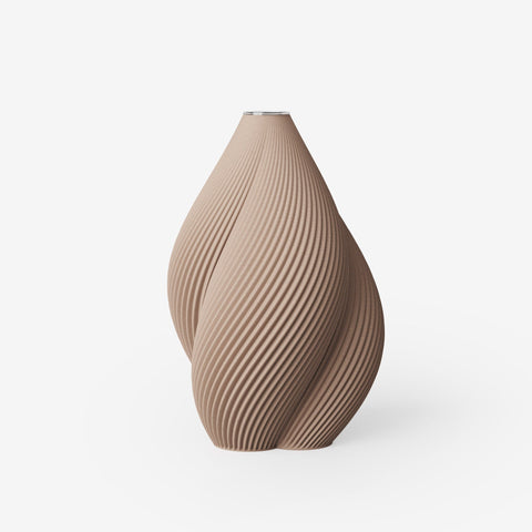 Vase Venus 1, hazel brown