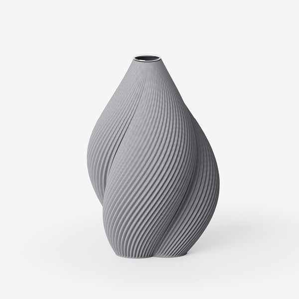 Vase Venus 2, stone grey